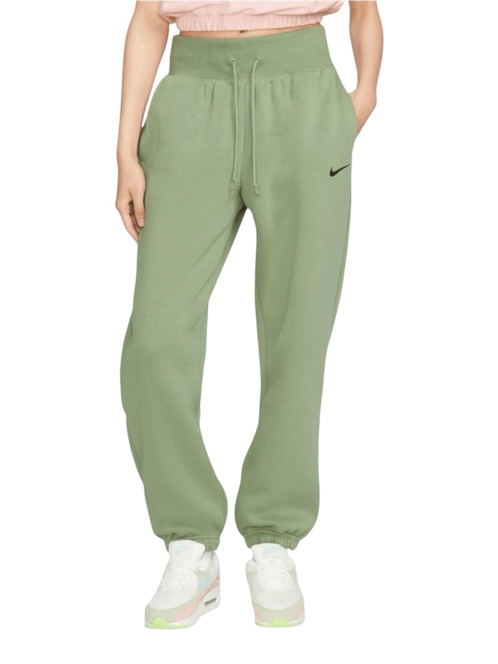 Nike Sportswear Women's Phoenix Fleece High-Waisted Oversized Sweatpants M